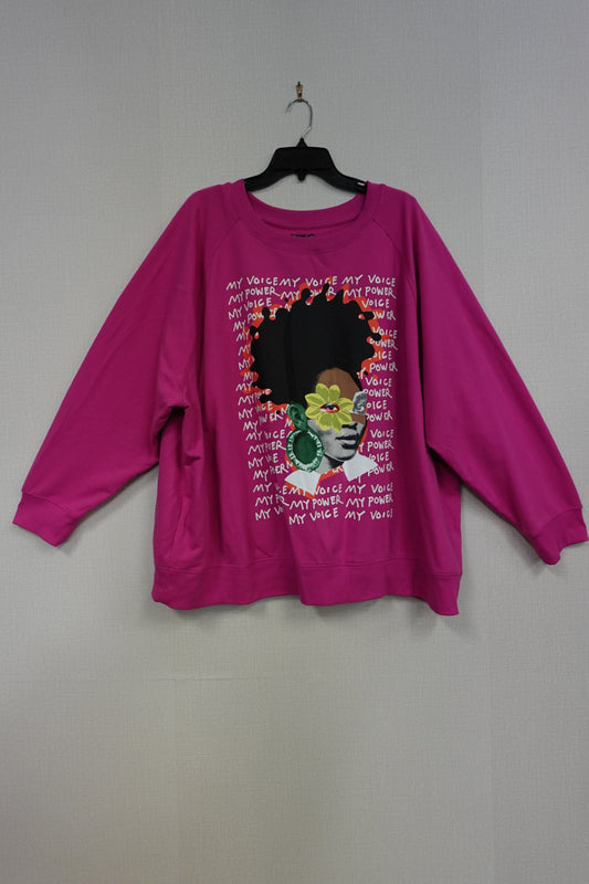 Back History Month (Target), Long Sleeves Sweatshirt, 3X