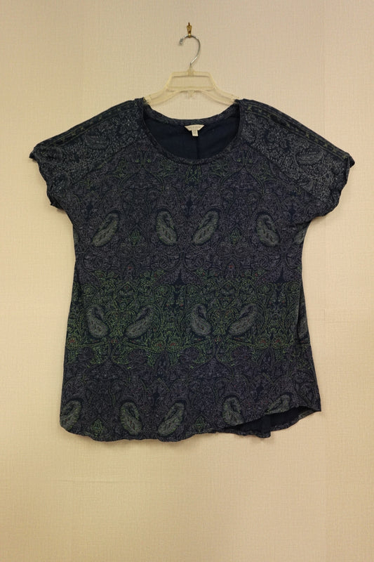 Lucky Brand, Short Sleeves Top, XL/2X (1X)