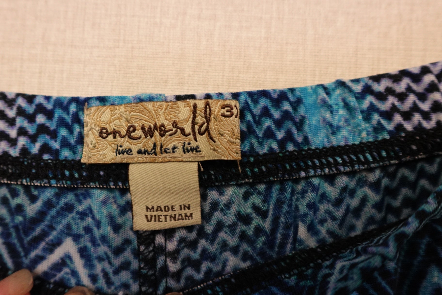 One World, Pants, 3X