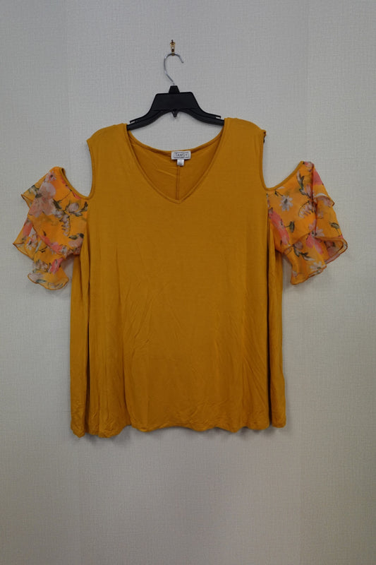 TAMSY, Short Sleeves Top, XL/2X (1X)