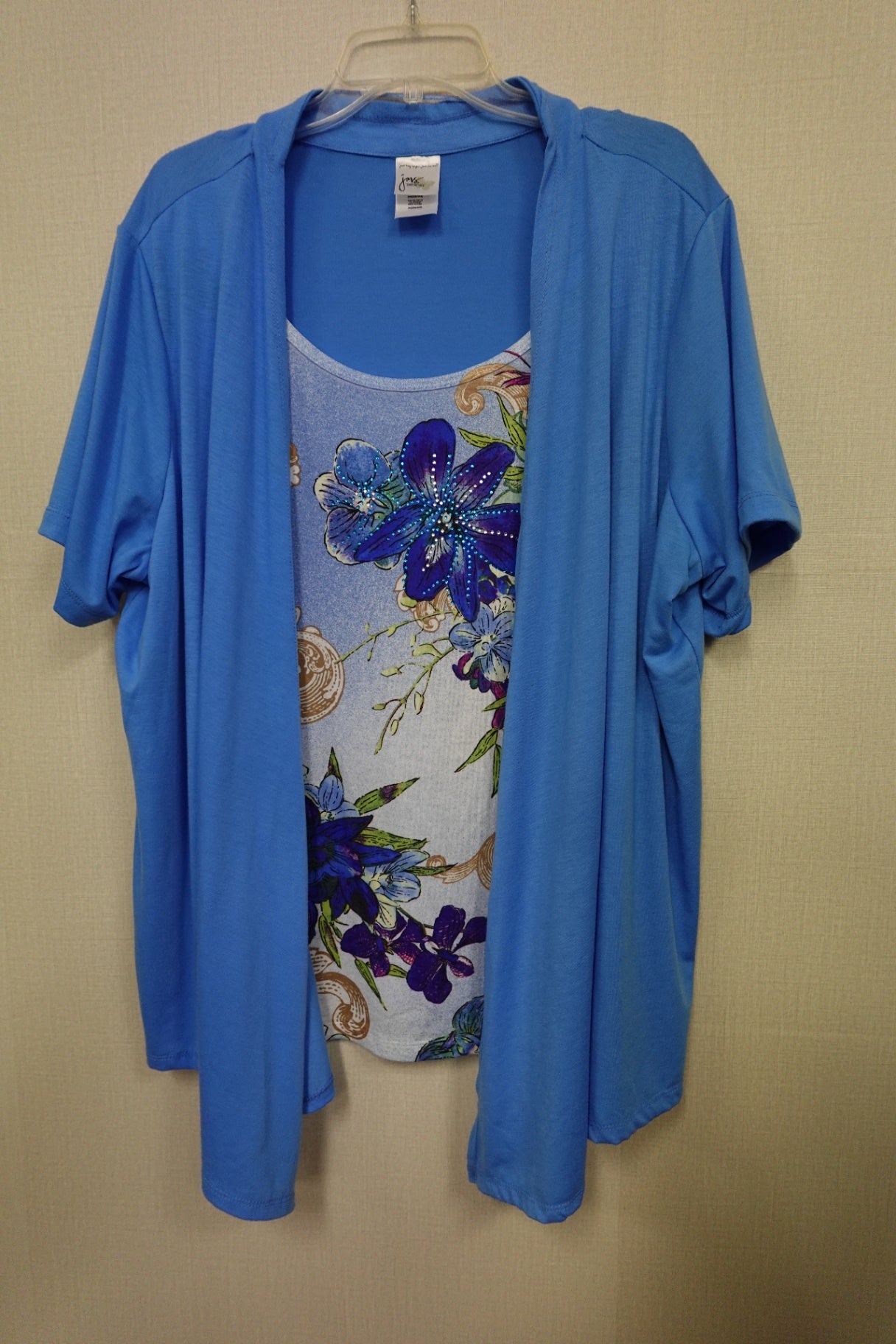 JMS, SHORT SLEEVED TOP, 22/24W