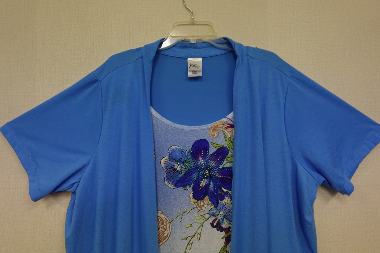 JMS, SHORT SLEEVED TOP, 22/24W