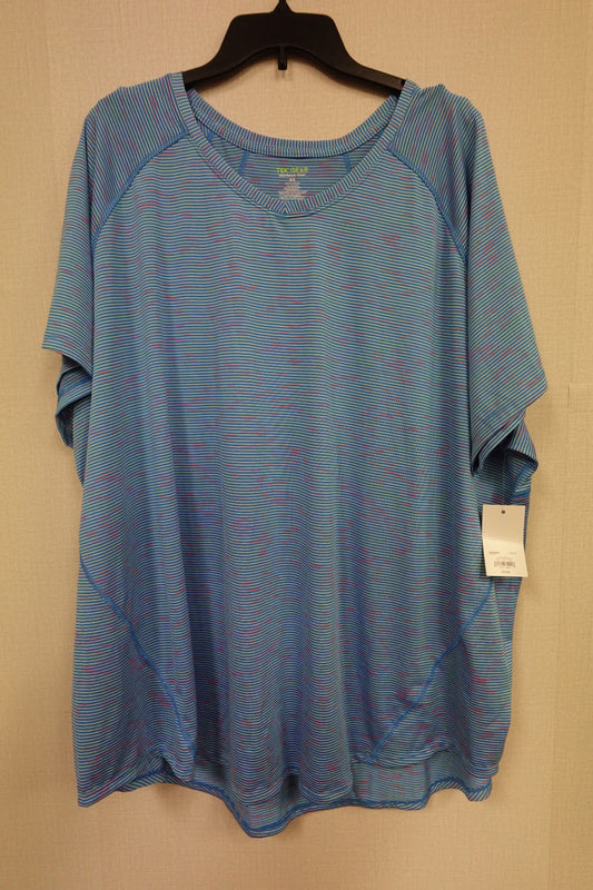TEK GEAR, Short Sleeves Top, 4X