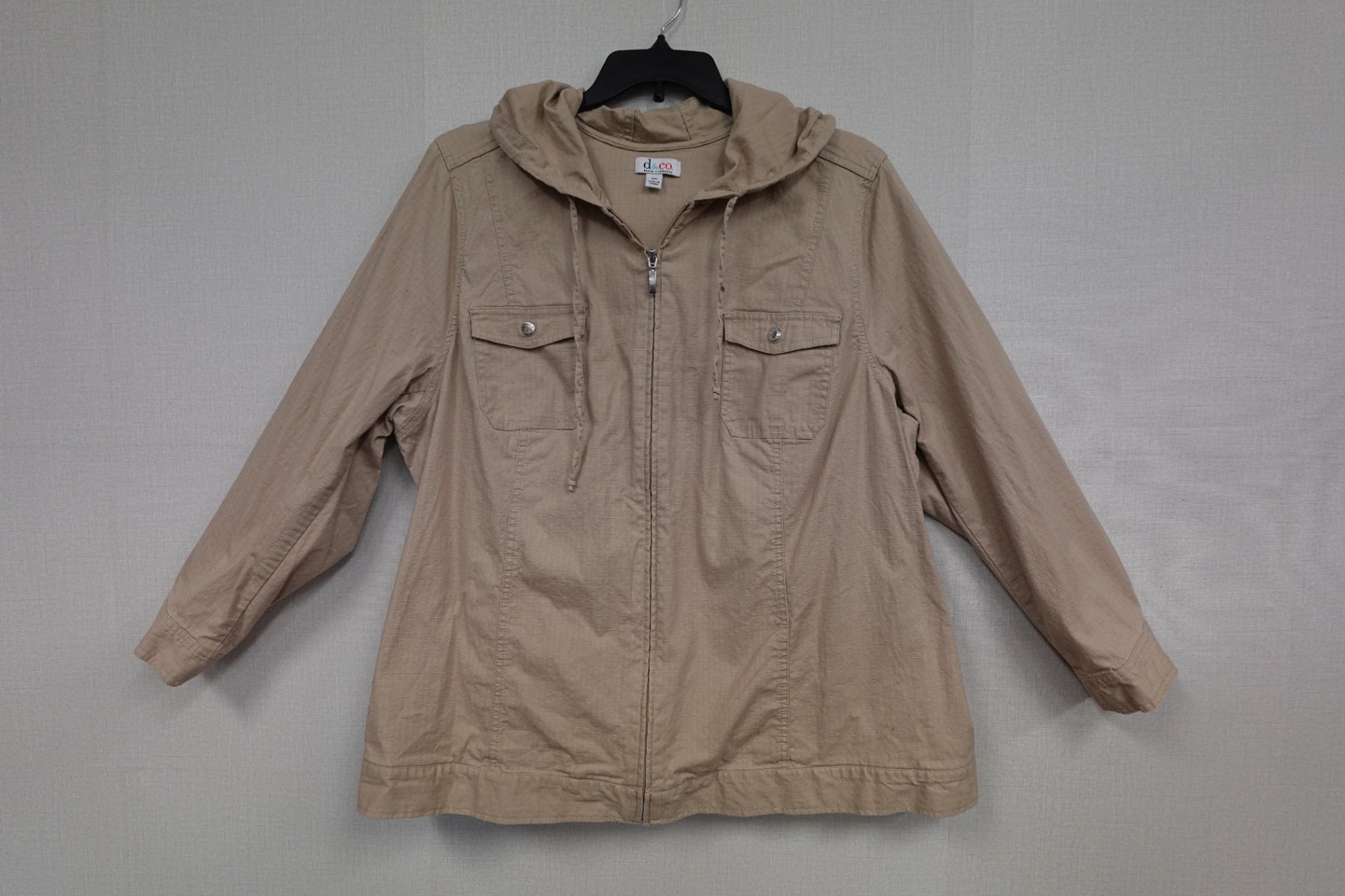 D & Co, Light Jacket, 3X