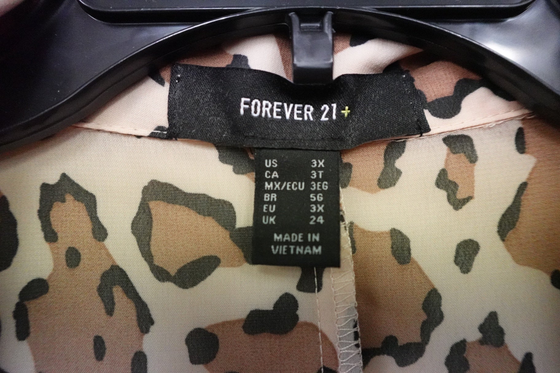Forever 21, Long Sleeves Top, 3X