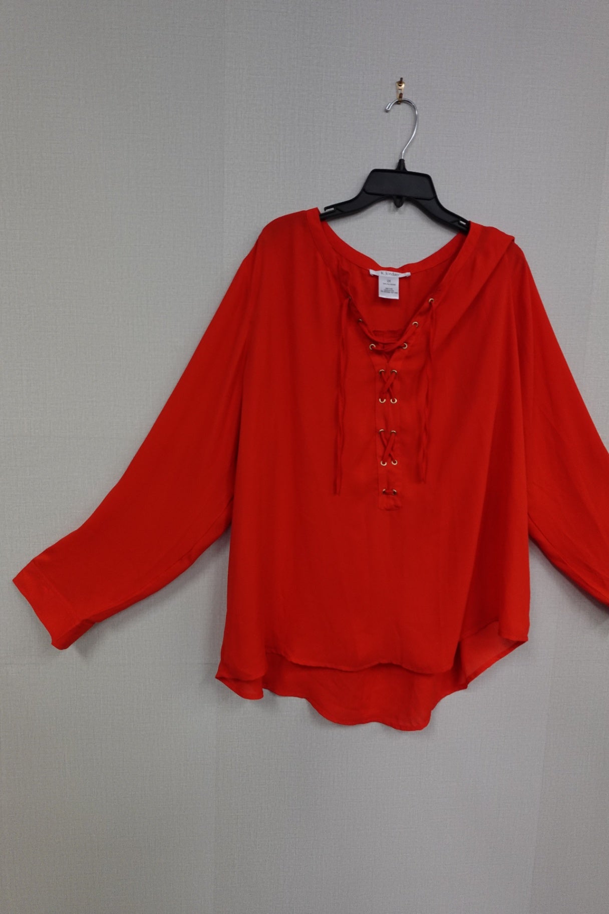 K. Jordan, Long Sleeves Top, 2X