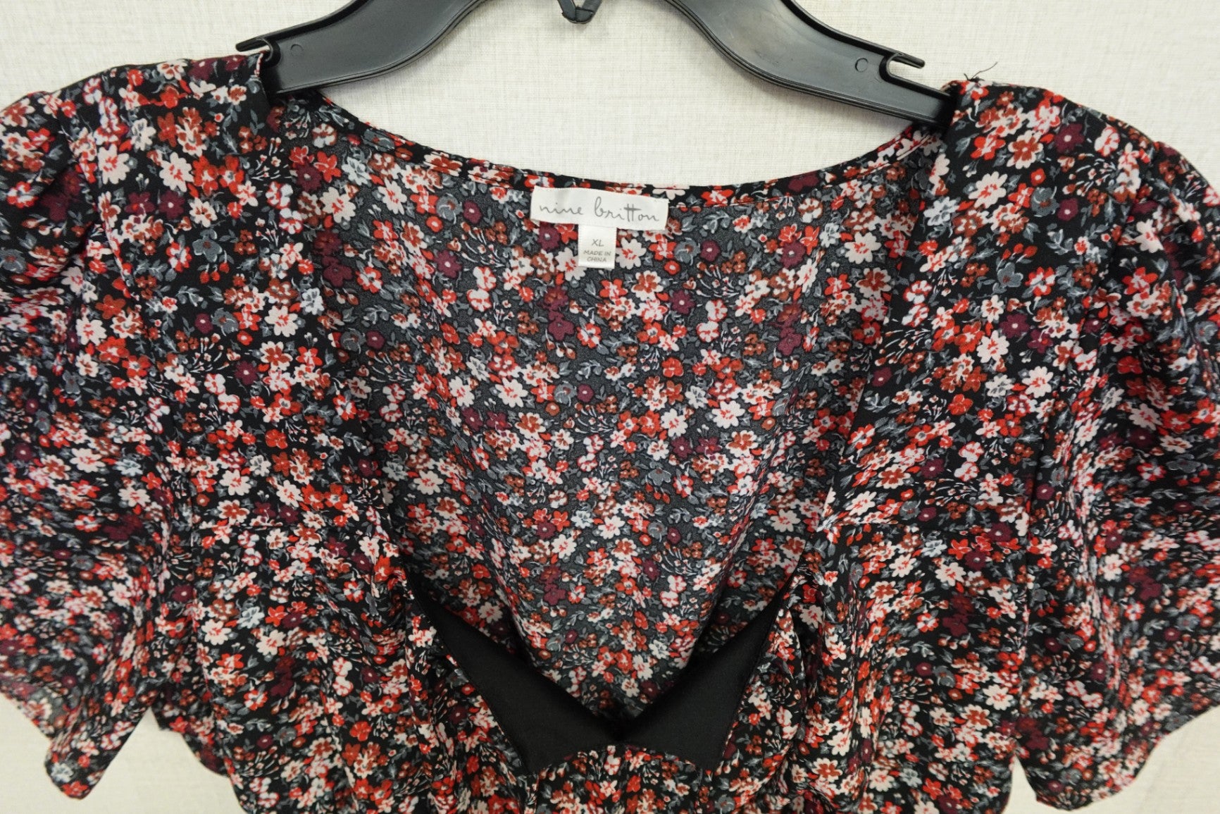 Nine britton, Short Sleeves Top, XL