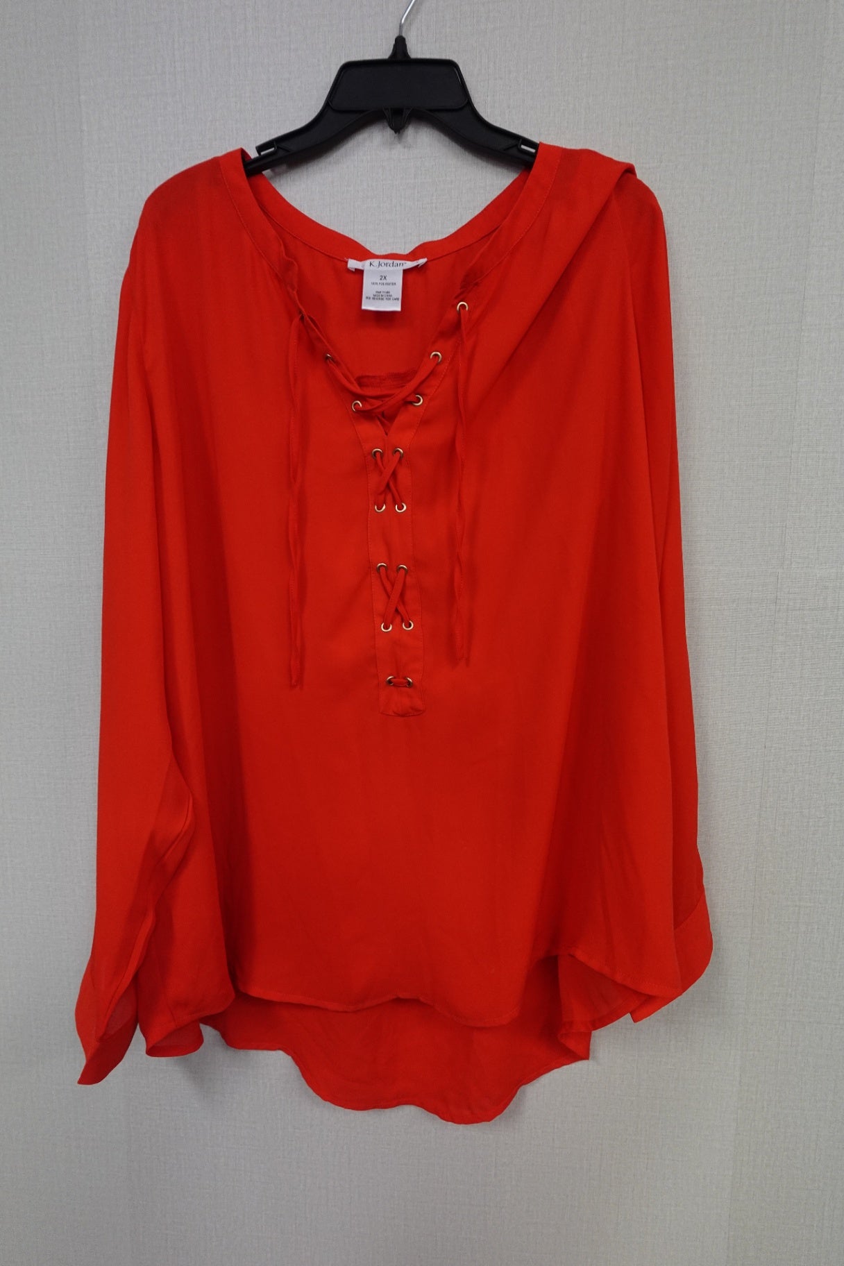 K. Jordan, Long Sleeves Top, 2X