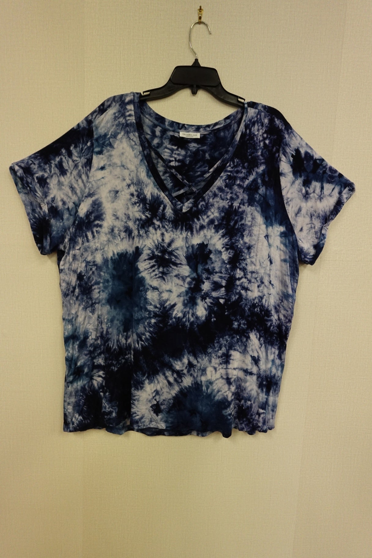 chic soul, Short Sleeves Top, 2X