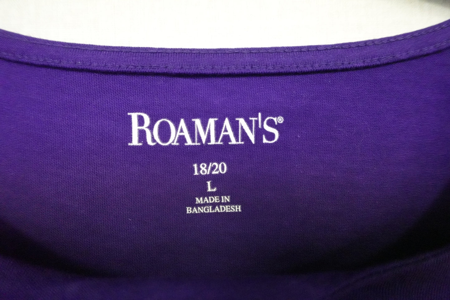 ROAMANS, Sleeveless Top, Large