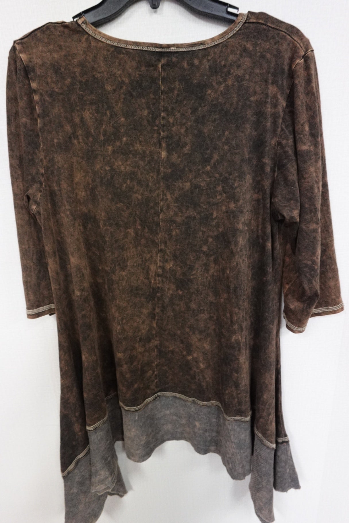 Liberty Wear, 3/4 SLEEVE TOP, 2X