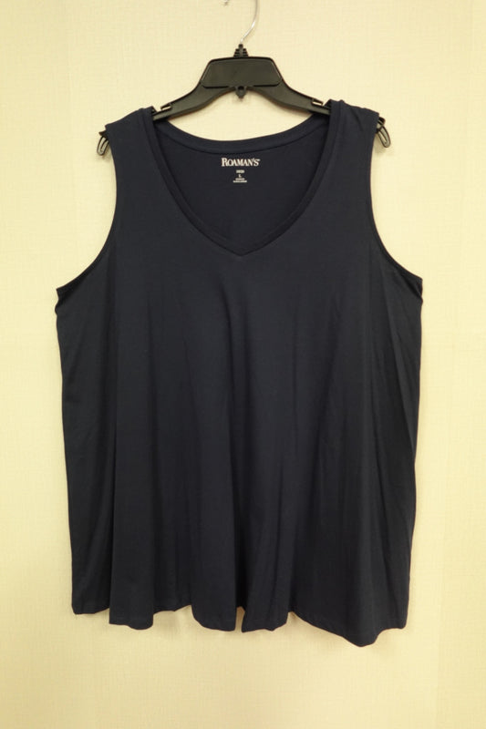 ROAMANS, Sleeveless Top, Large