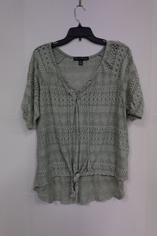 French Laundry, SHORT SLEEVED TOP, XL/2X (1X)
