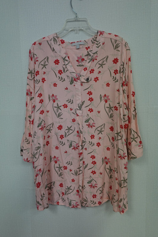 Women Within, 3/4 SLEEVE TOP, 22/24