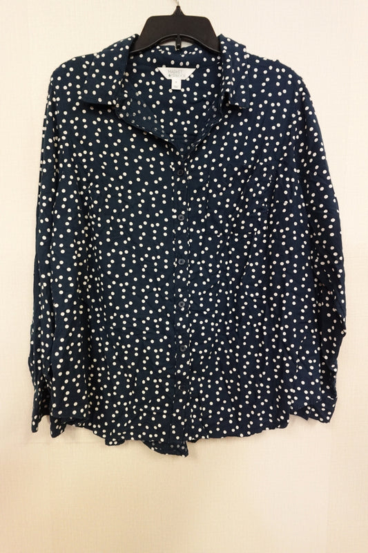 Market & Spruce, Long Sleeves Top, 2X
