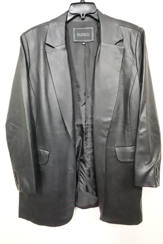 Eloquii, Faux Leather Jacket, 14