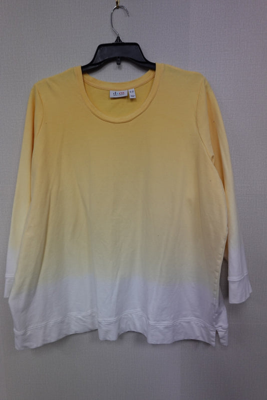 D & Co, Long Sleeves Top, 3X