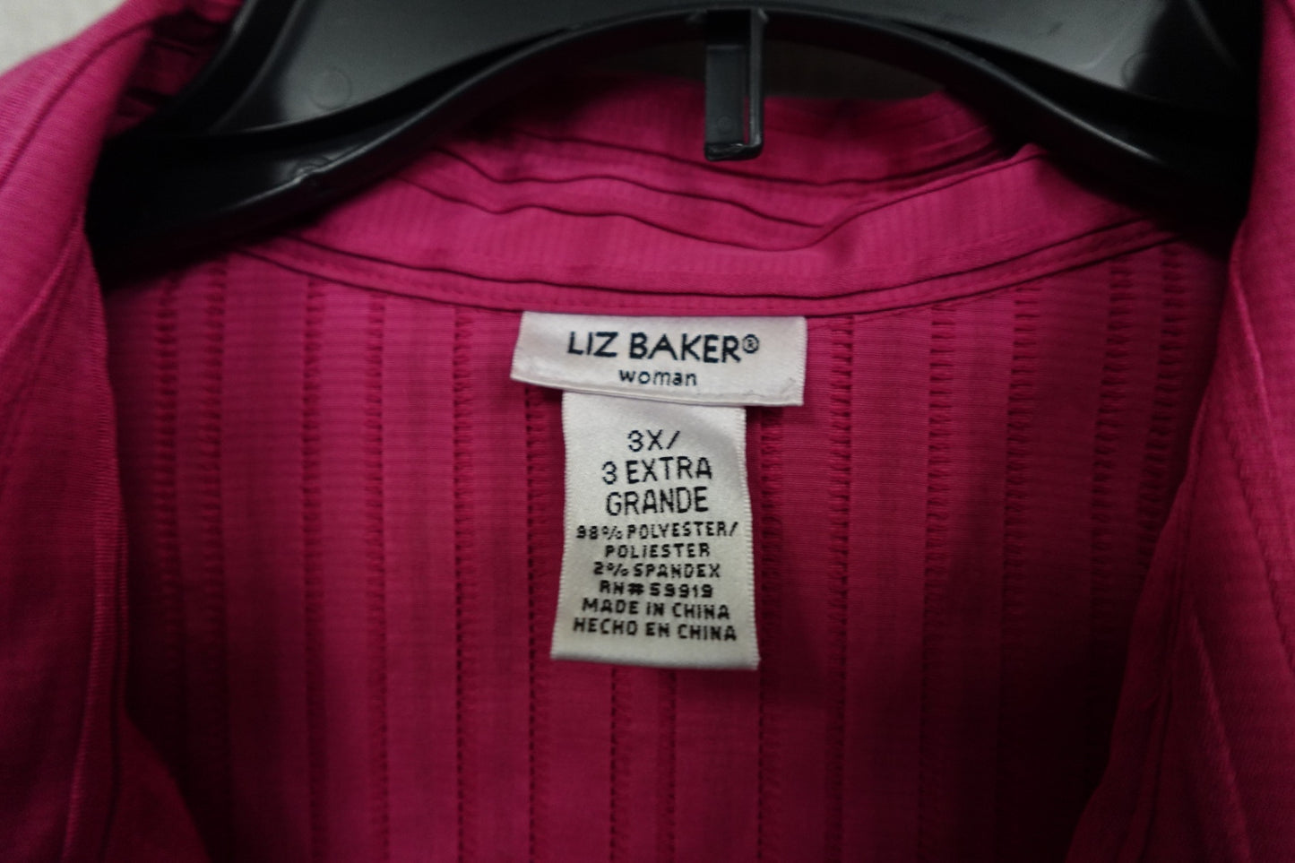 Liz Baker, Short Sleeves Top, 3X