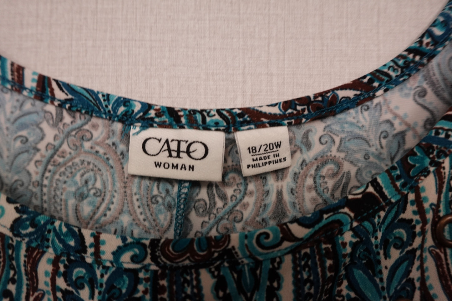 Cato, Short sleeve top, 18/20