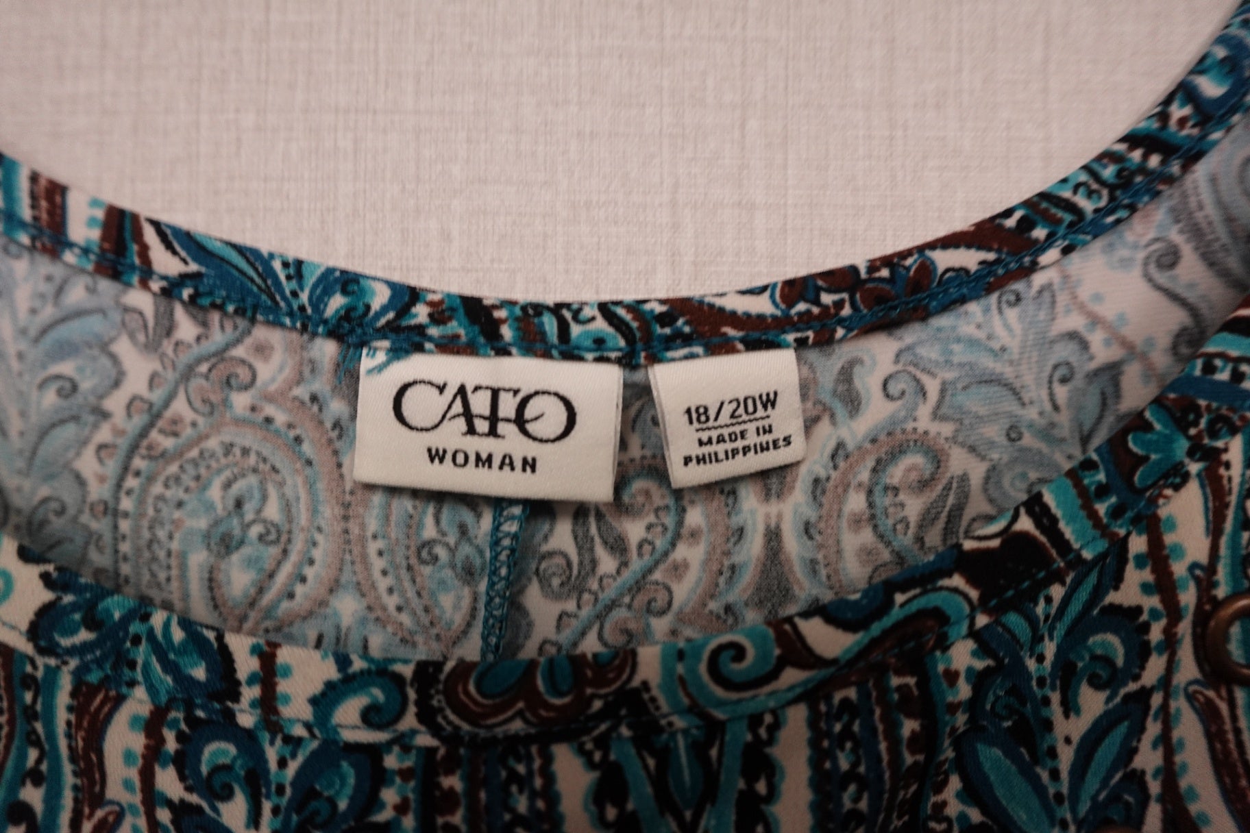 Cato, Short sleeve top, 18/20