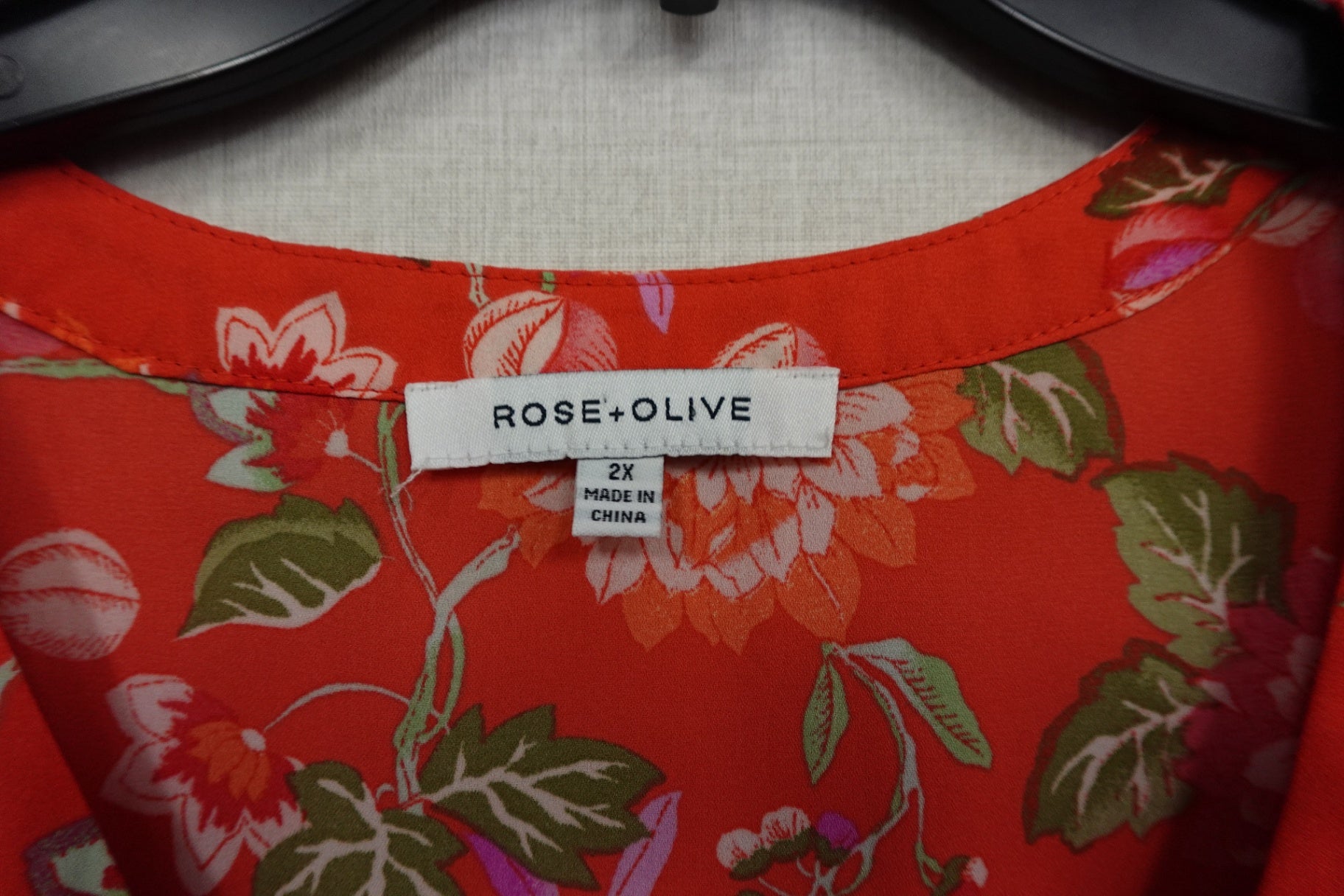 ROSE & OLIVE, SLEEVELESS TOP, 2X