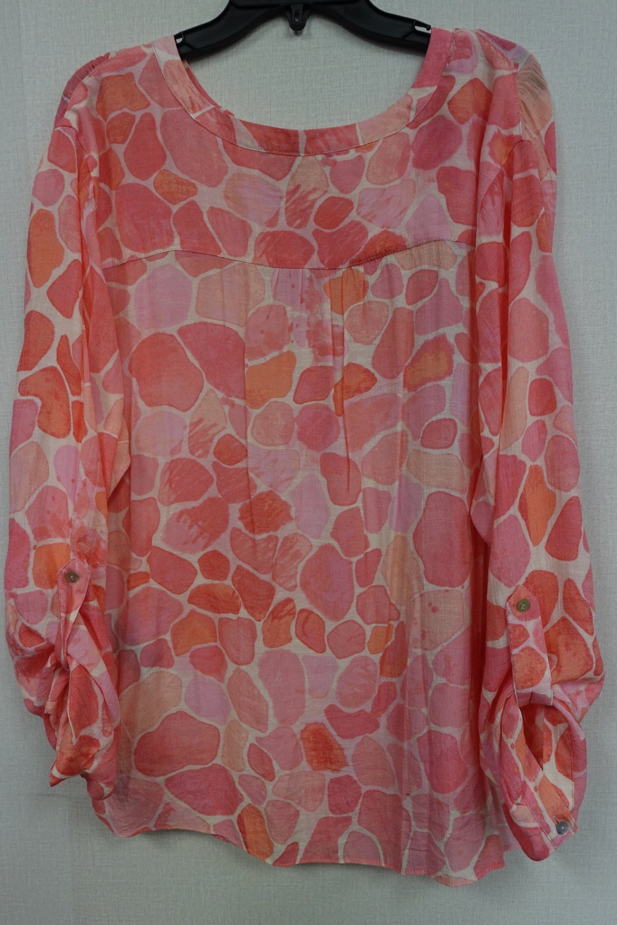 Zac & Rachel, Long Sleeves Top, 2X