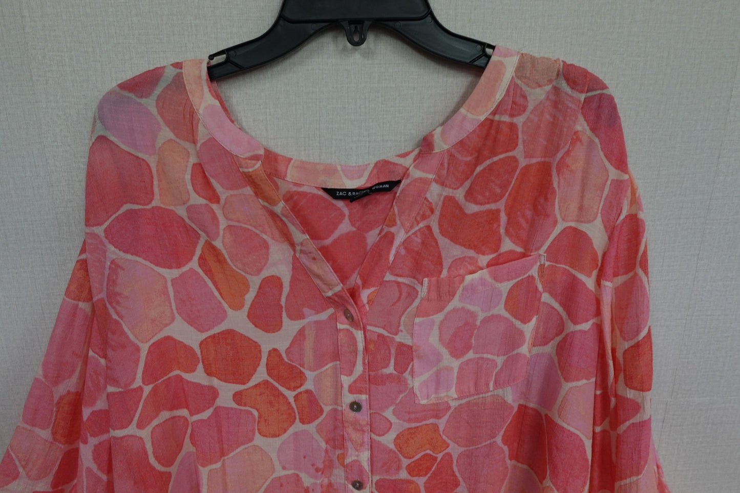 Zac & Rachel, Long Sleeves Top, 2X
