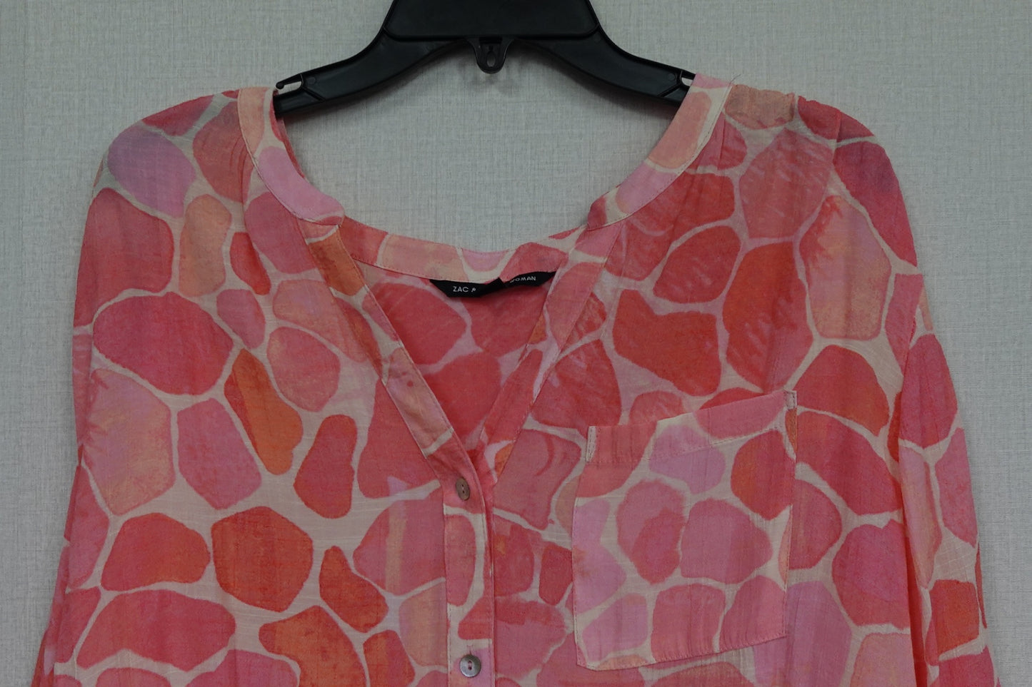 Zac & Rachel, Long Sleeves Top, 2X