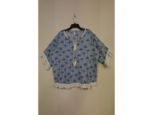 Thomas and Olivia, SHORT SLEEVED TOP, 2X