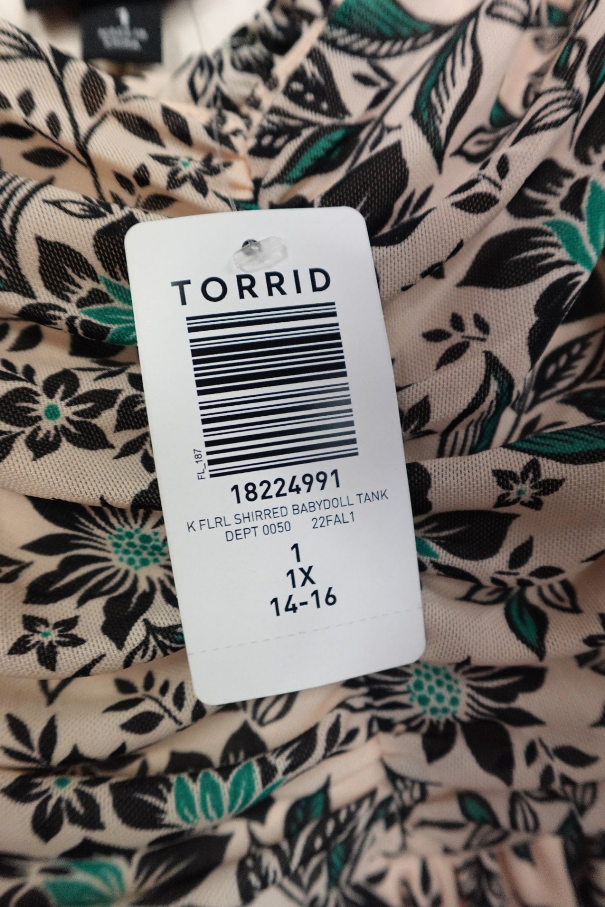 Torrid, Sleeveless top, 14/16- Condition: New with tags