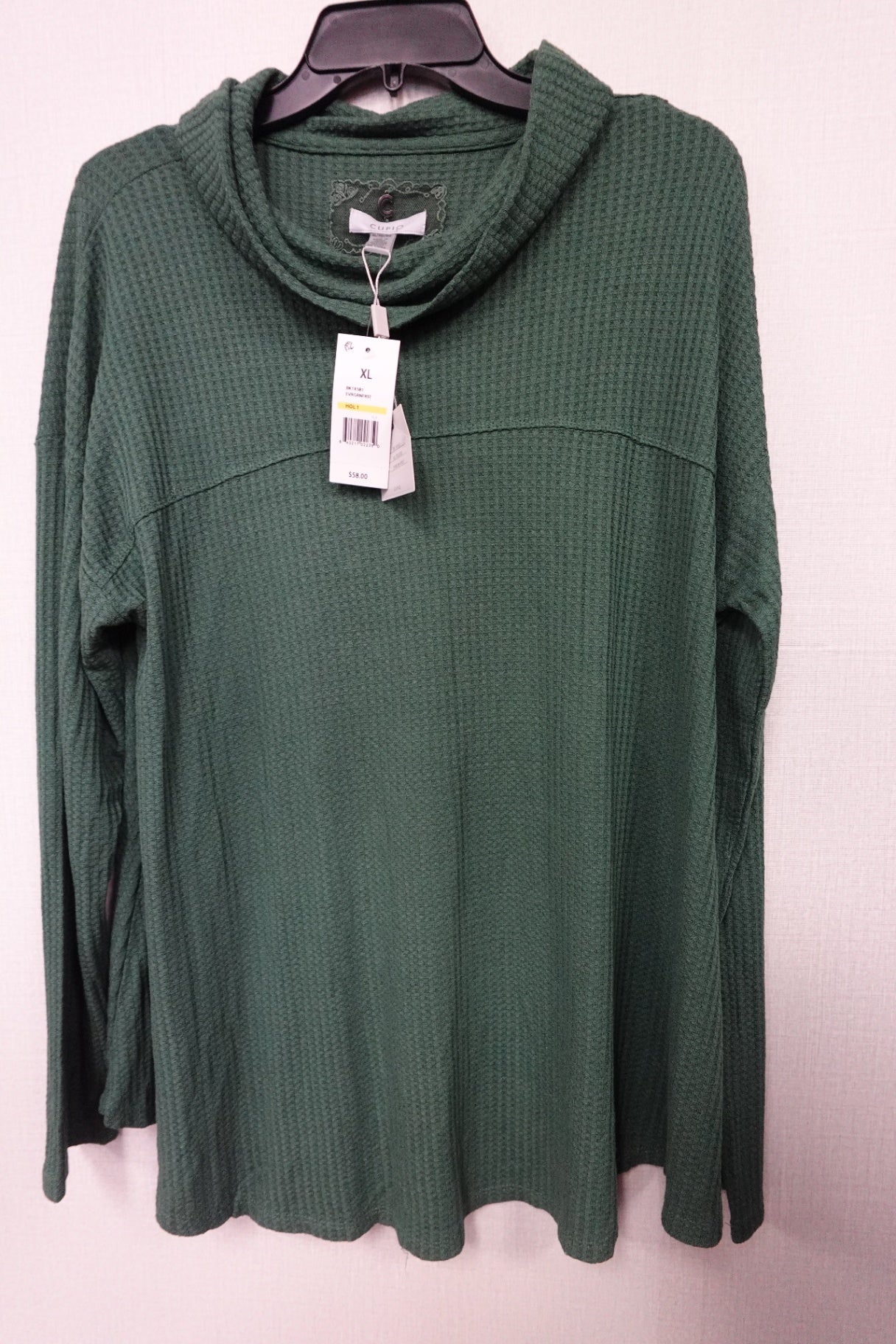 CUPIO, Long Sleeves Top, XL- Condition: New with tags