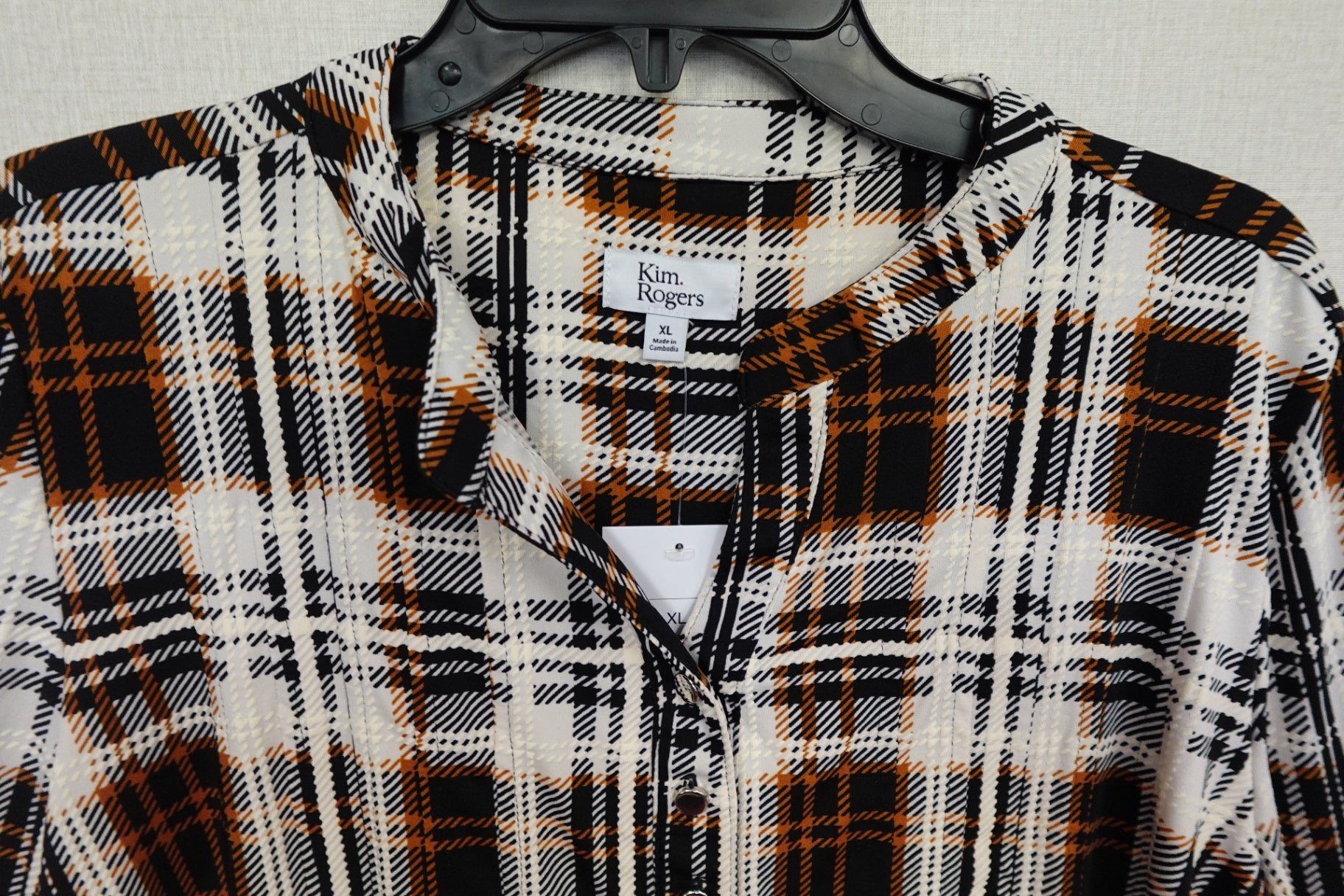 Kim Rogers, Long Sleeves Top, XL- Condition: New with tags