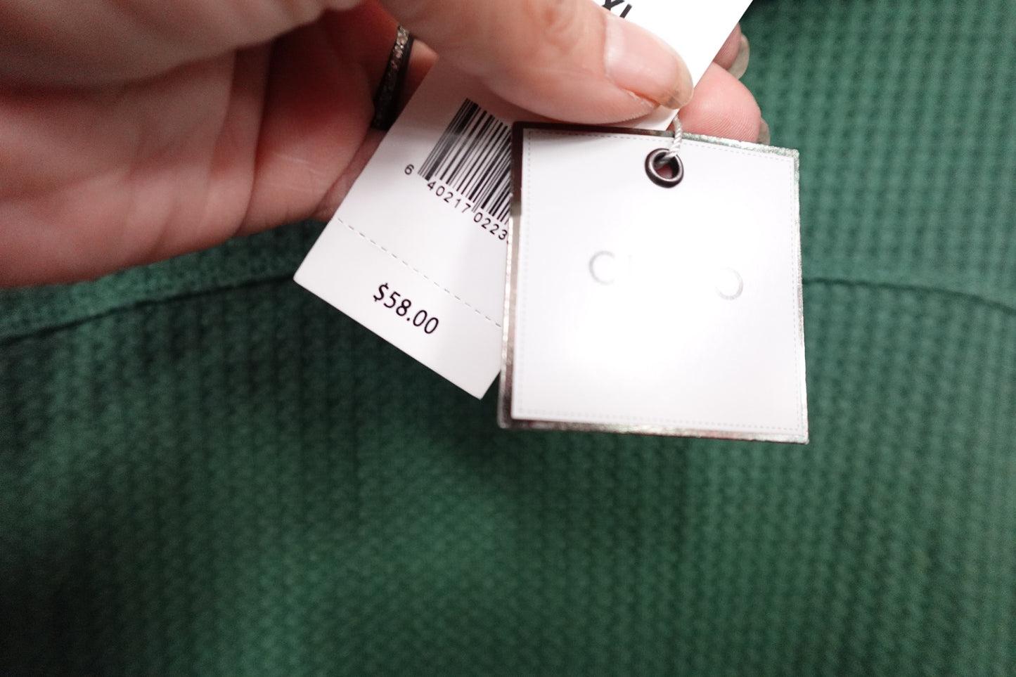 CUPIO, Long Sleeves Top, XL- Condition: New with tags