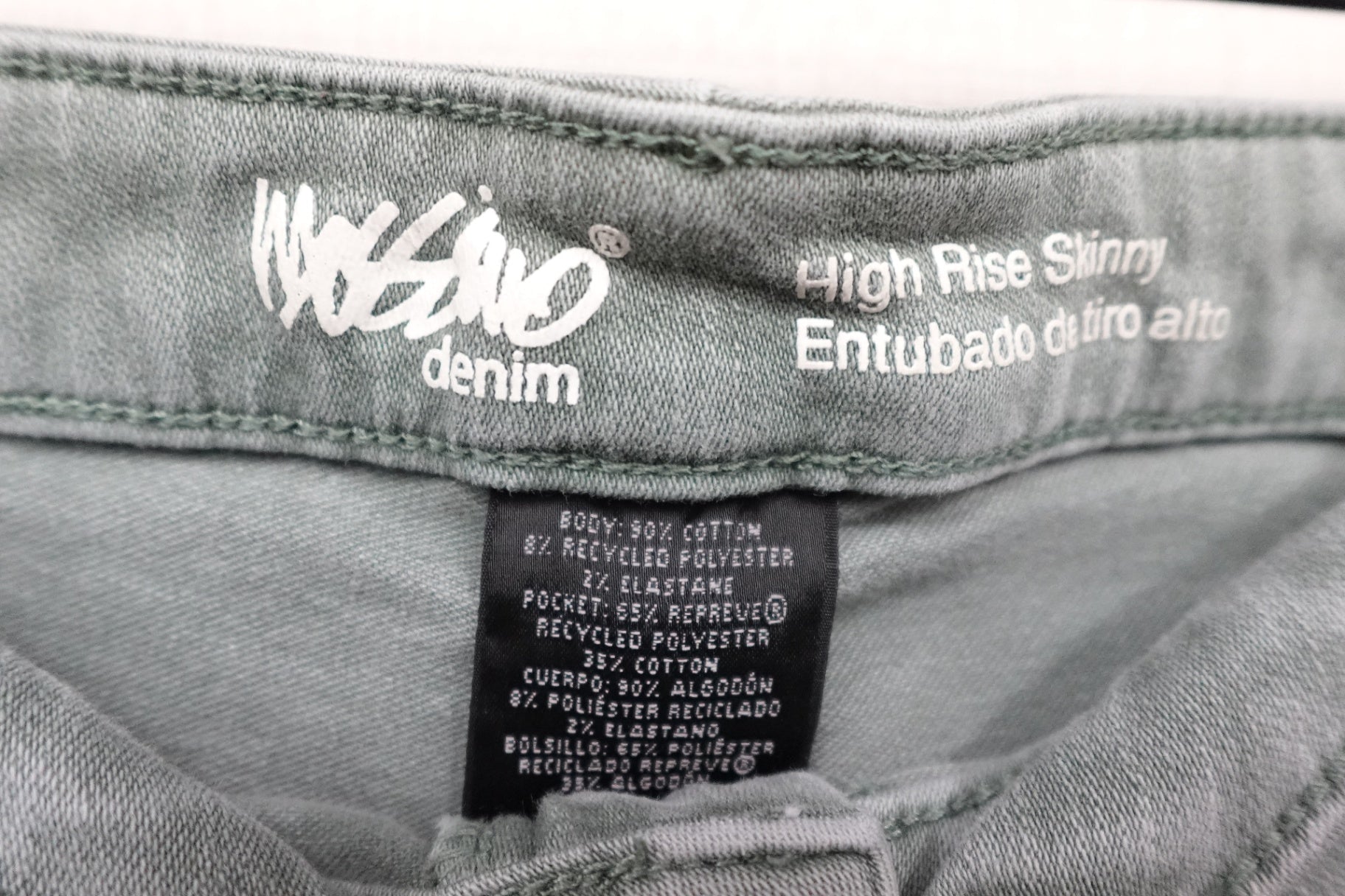 Wassimo, Jeans- High Waisted Skinny, - Condition: Very Good