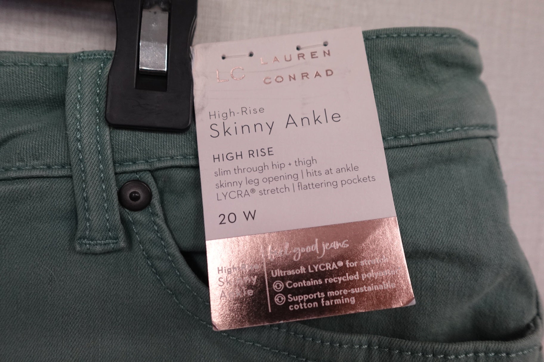 LC Lauren Conrad, Jeans- Skinny Ankle, 20- Condition: New with tags