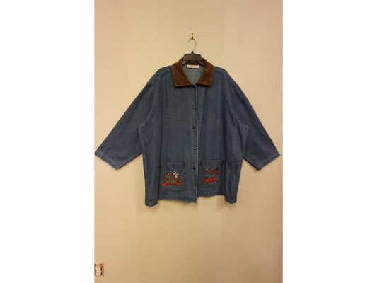 Victoria Jones, Light Jacket, 3X/4X- Condition: Very Good