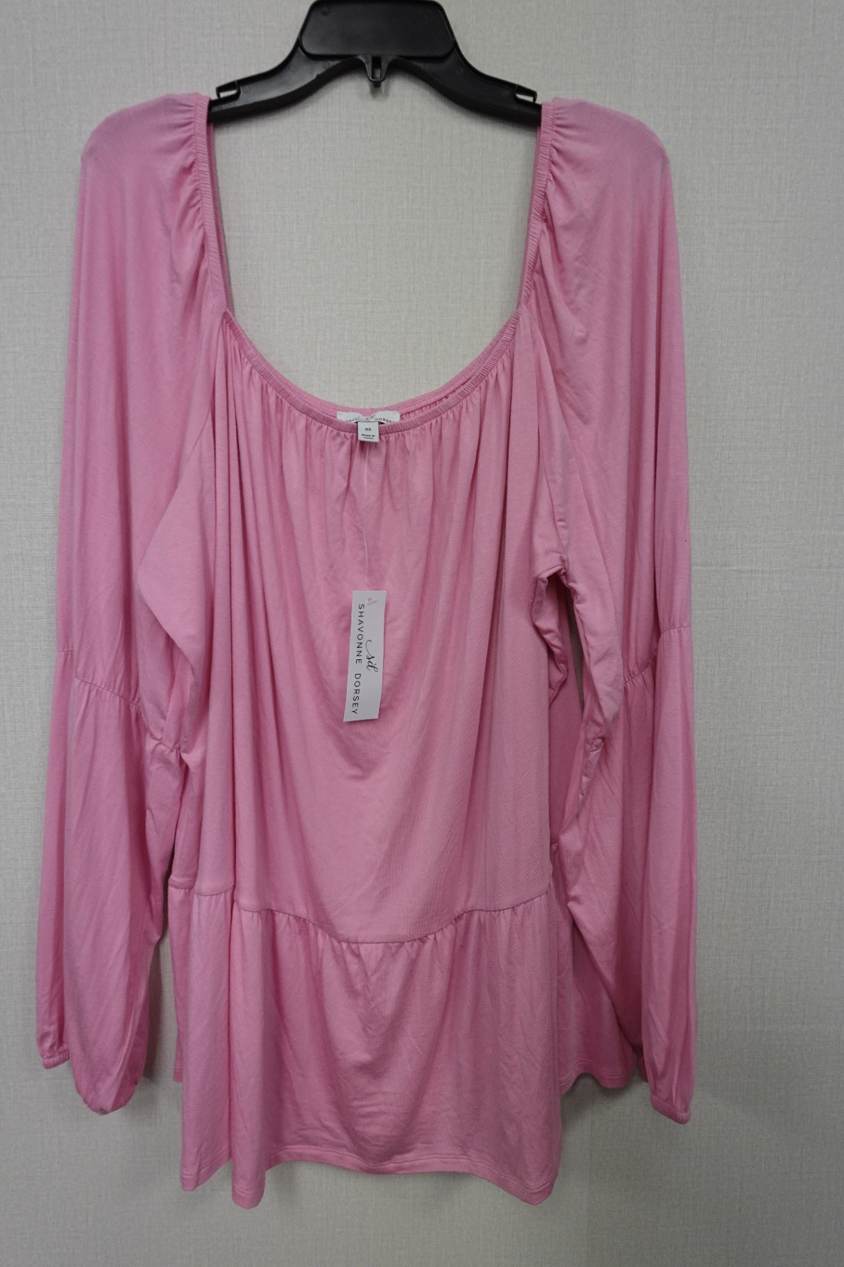 Shavonne Dorsey, Long Sleeves Top, 3X