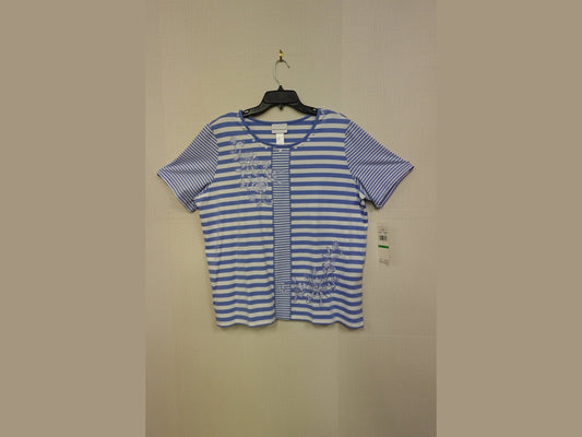Alfred Dunner, Short sleeve top, Large