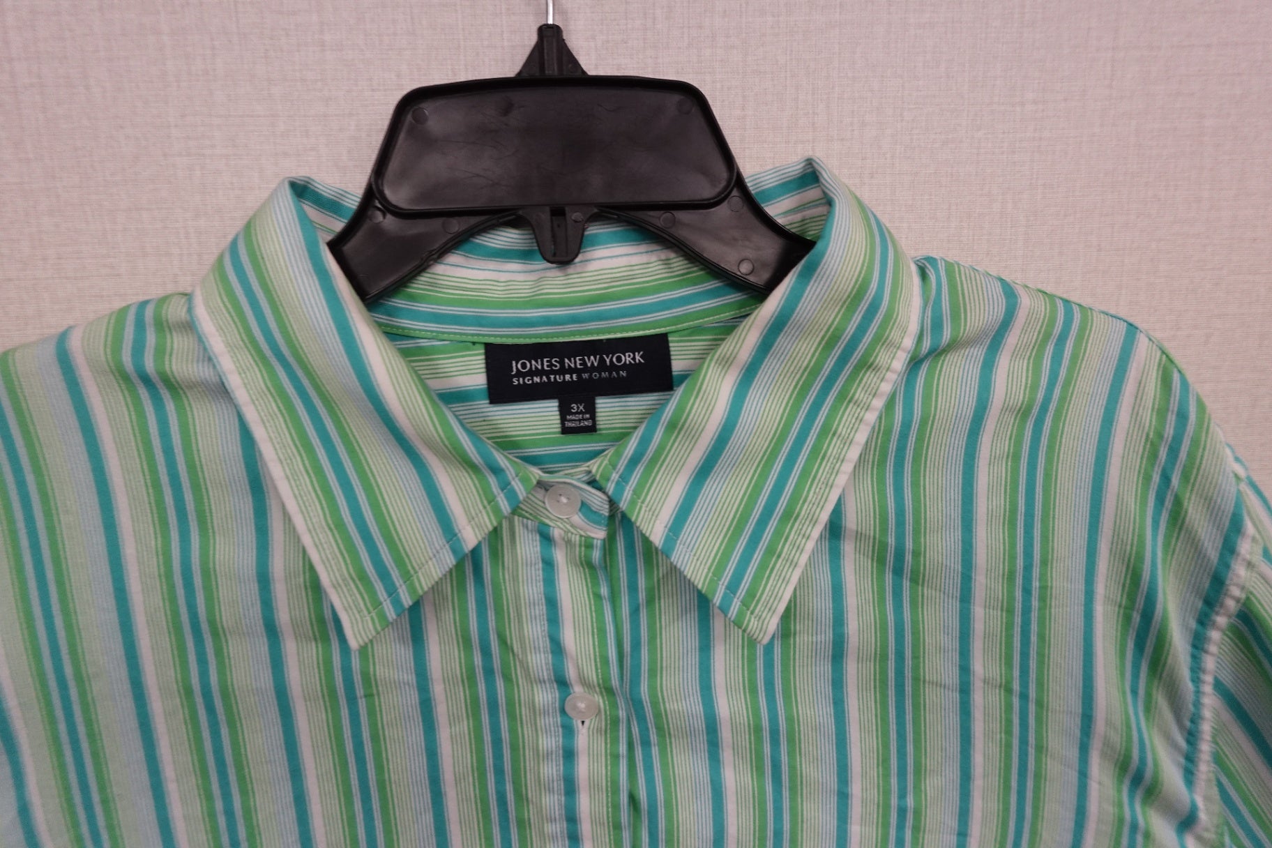 Jones New York, 3/4 SLEEVE TOP, 3X