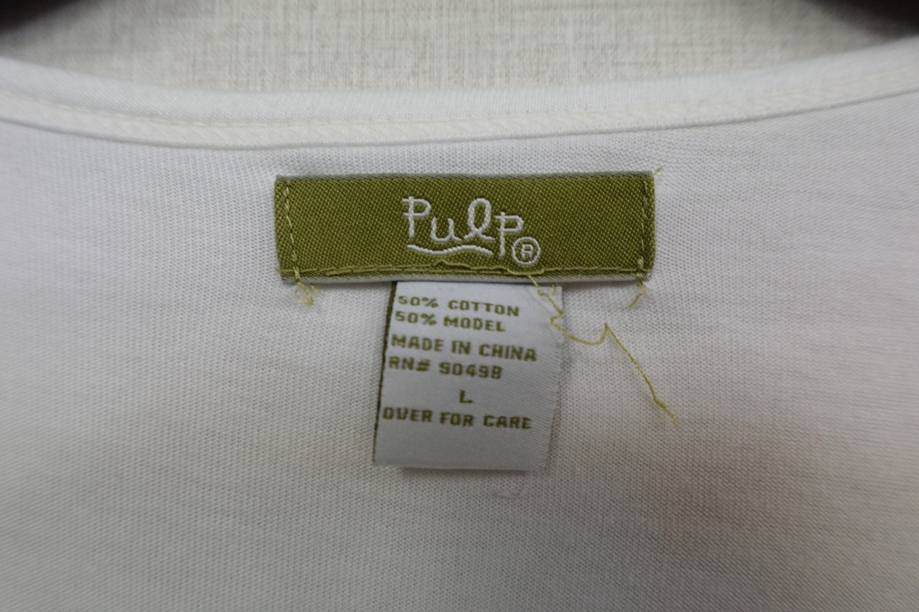 Pulp, Long Sleeves Top, Large