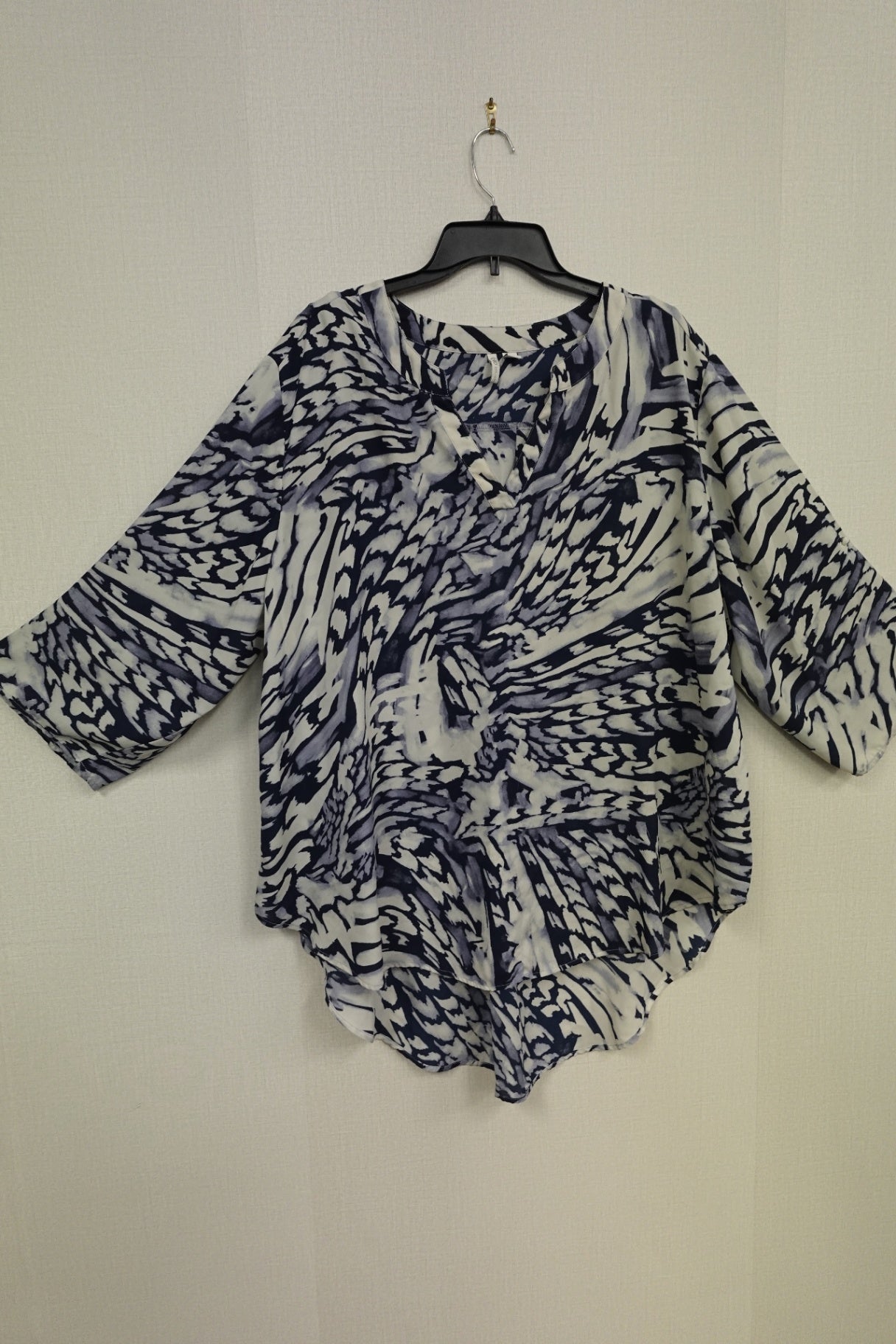 CATO EST 1946, 3/4 SLEEVE TOP, 26/28W