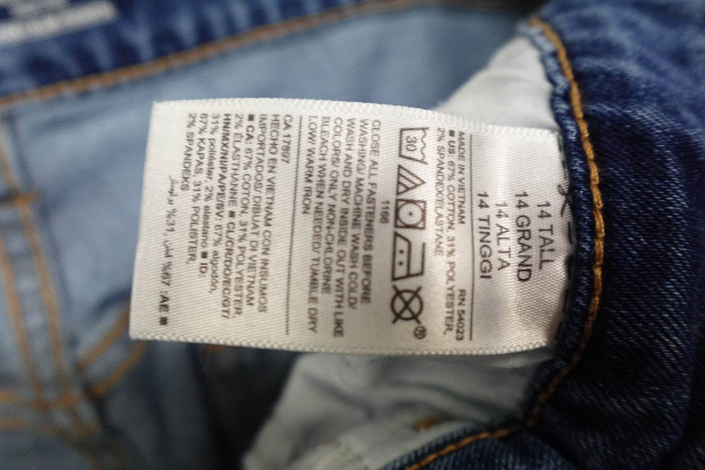 Old Navy, Boot Cut Jeans, 14T