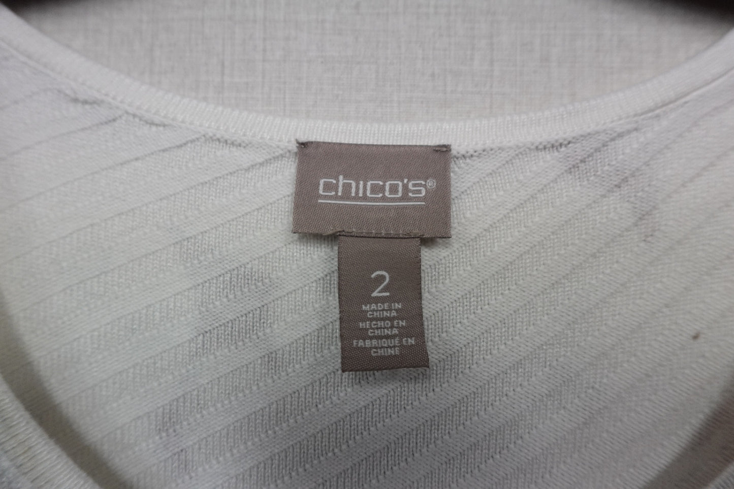 Chicos, Long Sleeves Top, L/XL (Chicos 2)