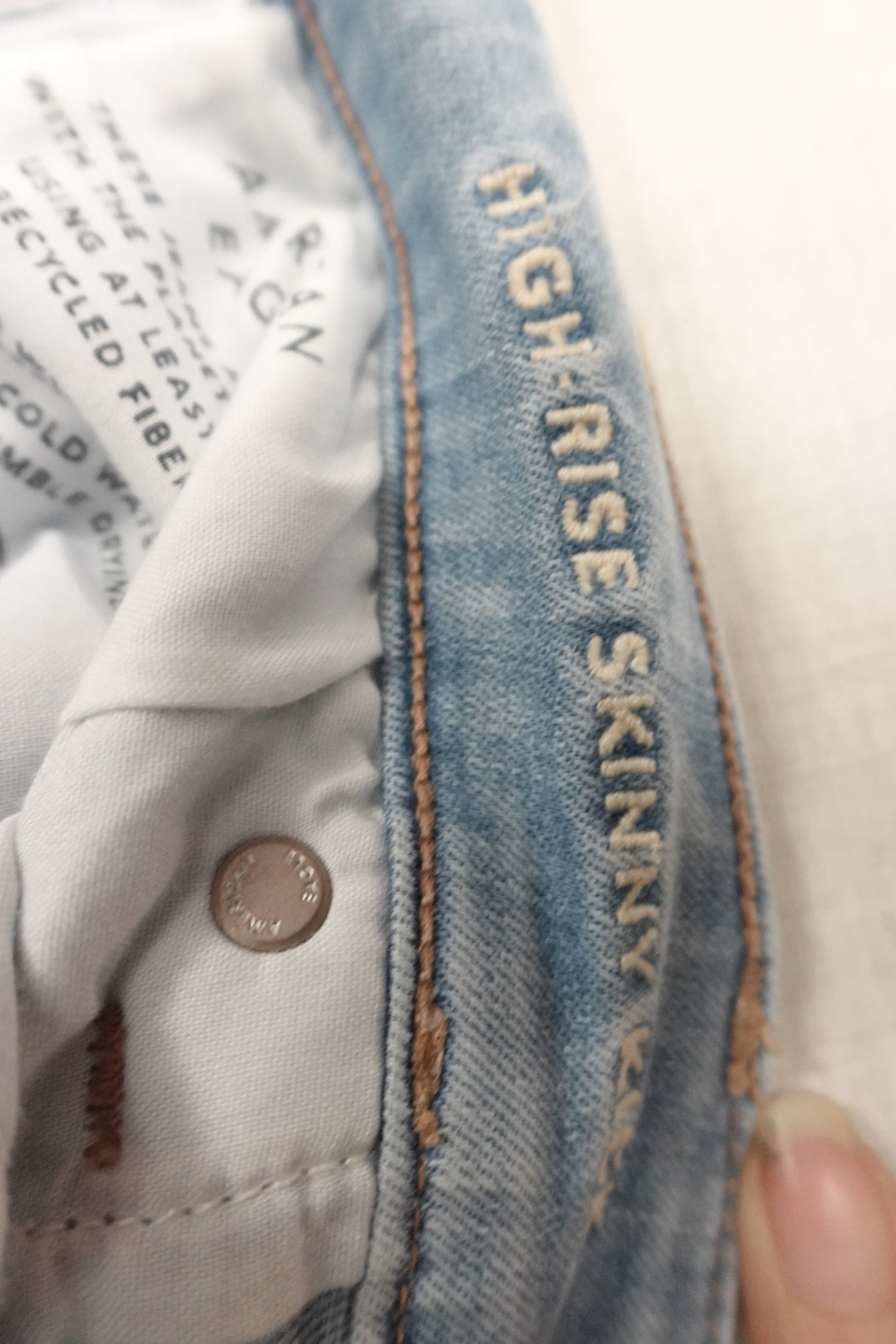 American Eagle, Jeans- High Rise Skinny, 18