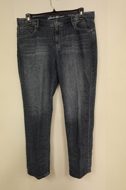 Eddie Bauer Lined Boyfriend Jeans, 14R