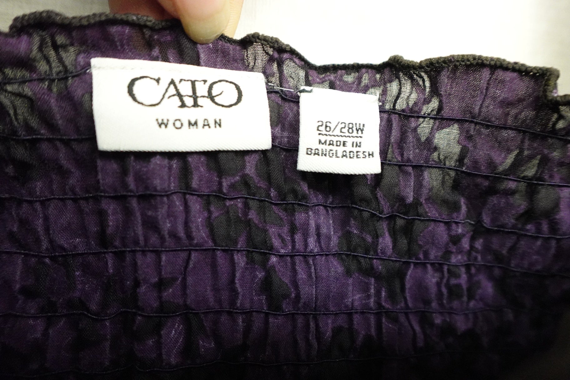 Cato, Short sleeve top, 26/28