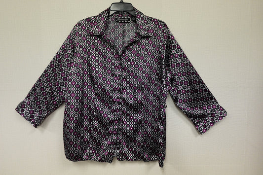 Manhattan Girl, 3/4 Sleeve Top, 16W
