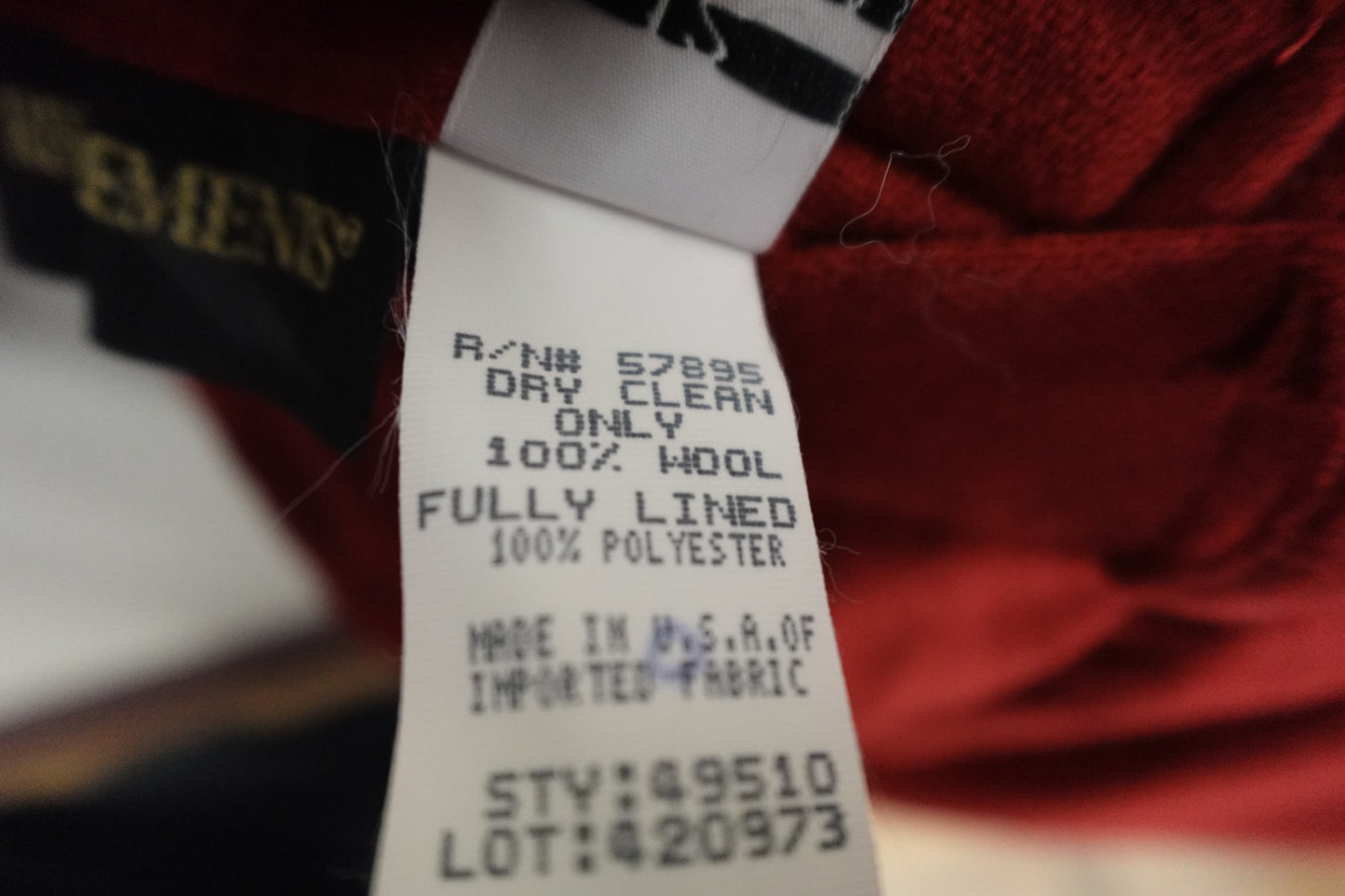 Requirements, Pants, 12