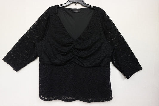 Lane Bryant, 3/4 sleeve Top, 2X