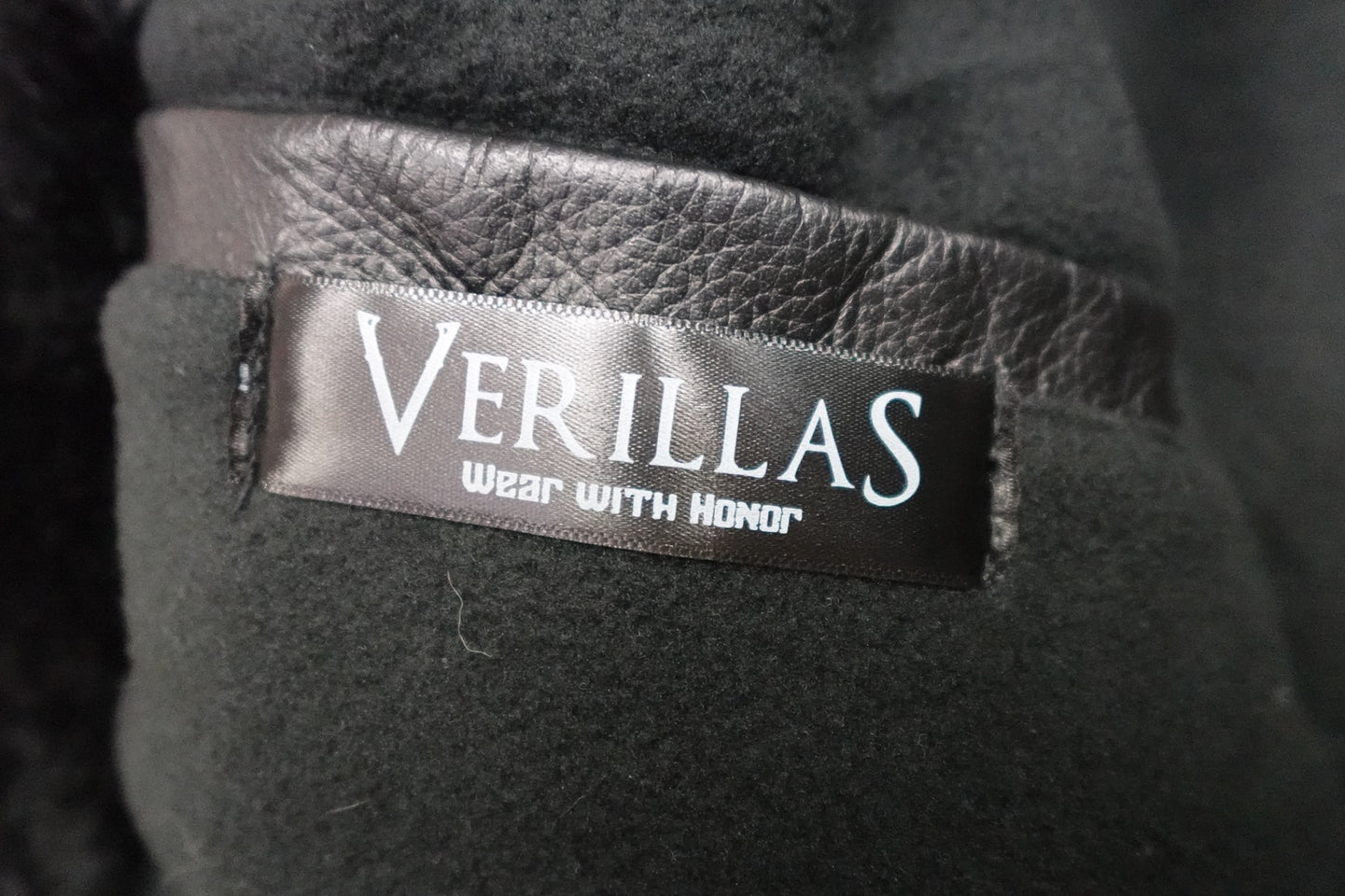 Verillas Lifestyles, NWT- Indigo Blue Leather Jacket, Size 14